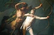 Baron Jean-Baptiste Regnault The Education of Achilles France oil painting artist